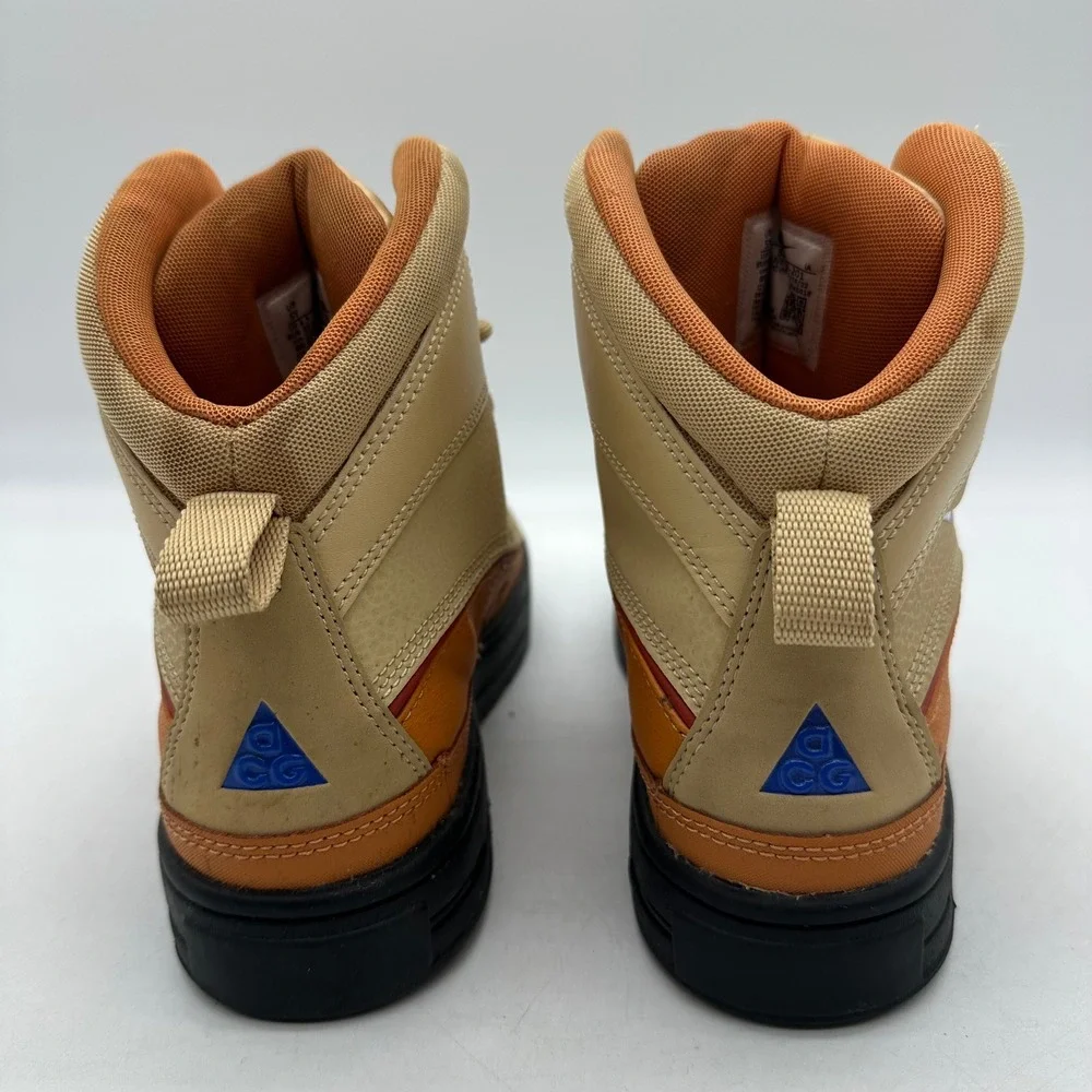 Nike 524872-201 Youth Size 5Y Wheat Orange Woodside 2 High ACG Boots Duck Boot